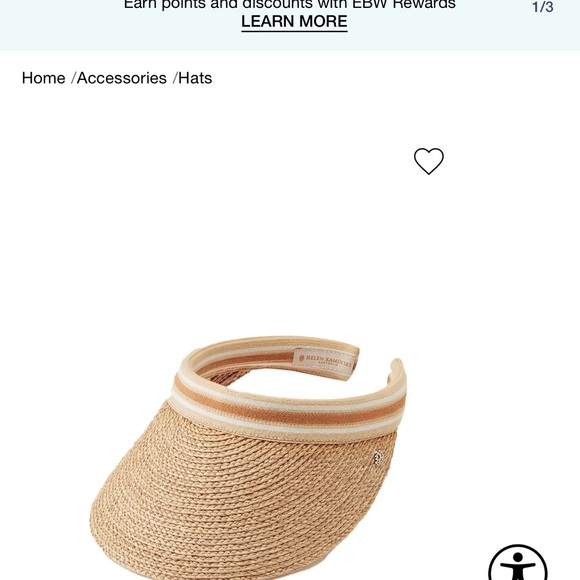 Helen Kaminski bianca Tan Straw Sun Hat worn only once